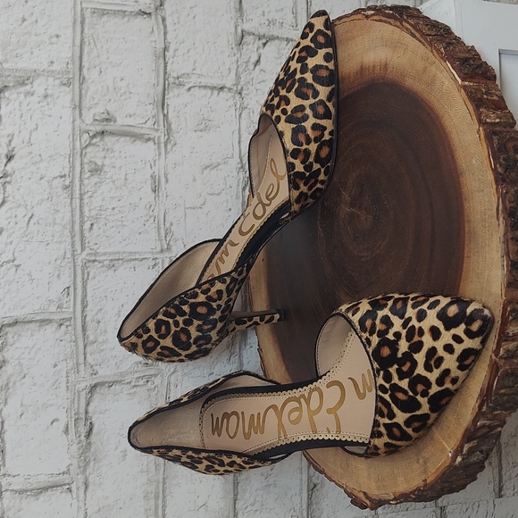 Sam Edelman Shoes - Sam Edelman Jaina D'Orsay cheetah print heels